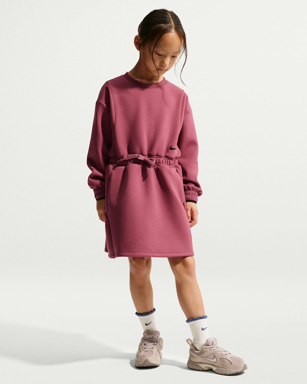 Nike Little Kids' Luxe Perform Dress - Pink Smoke