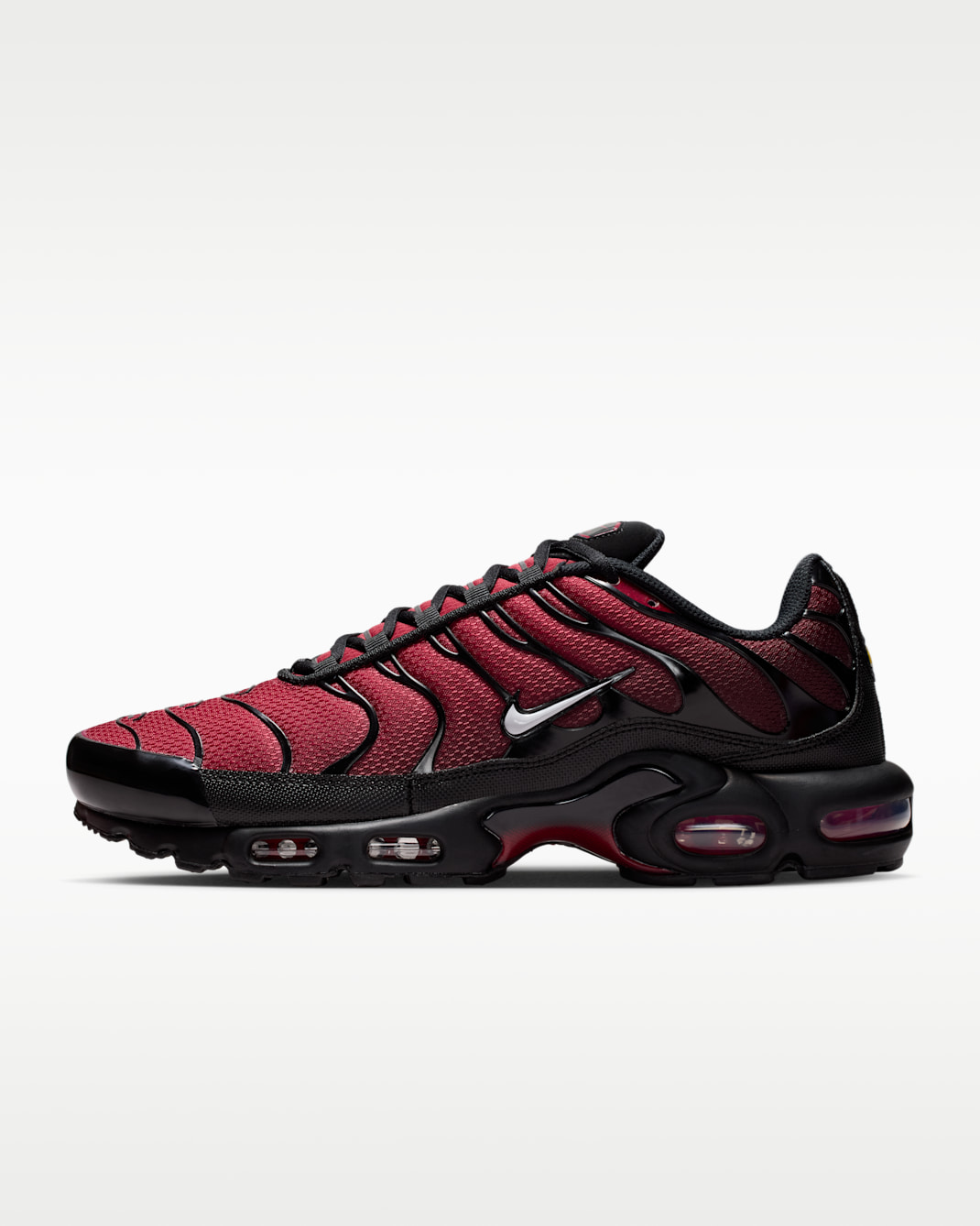 Nike Air Max Plus Men's Shoes - Tough Red/Black/Mystic Dates/Grey Fog