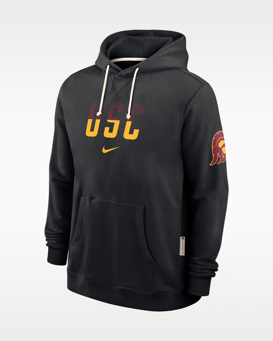 USC Sideline Standard Issue Men's Nike Dri-FIT College Pullover Hoodie - Black