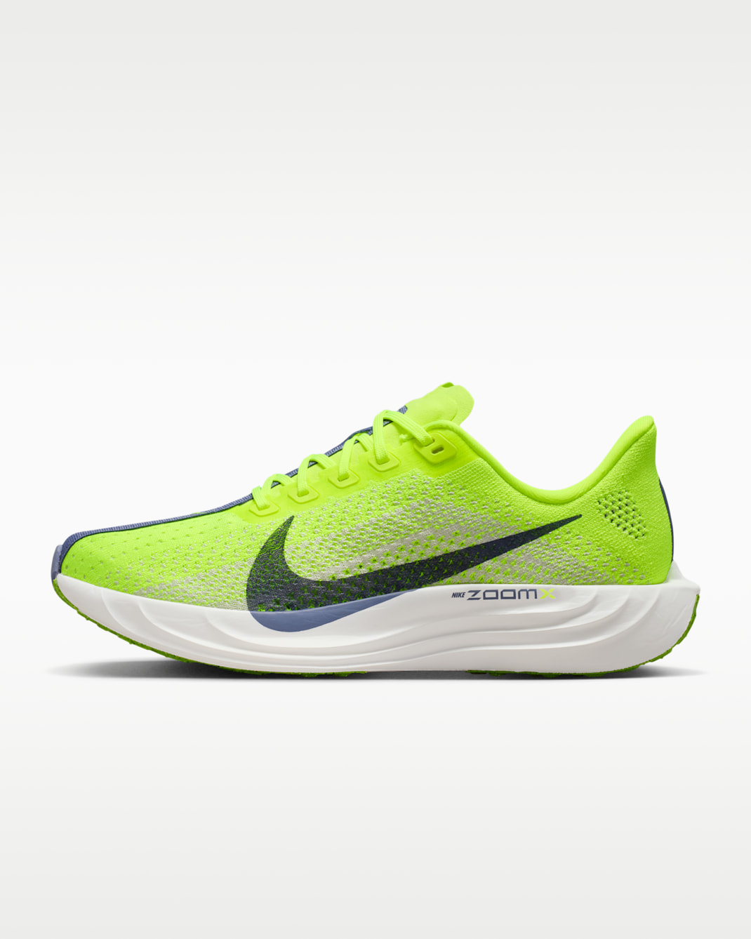 Nike Pegasus Plus Women's Road Running Shoes - Volt/Platinum Tint/White/World Indigo