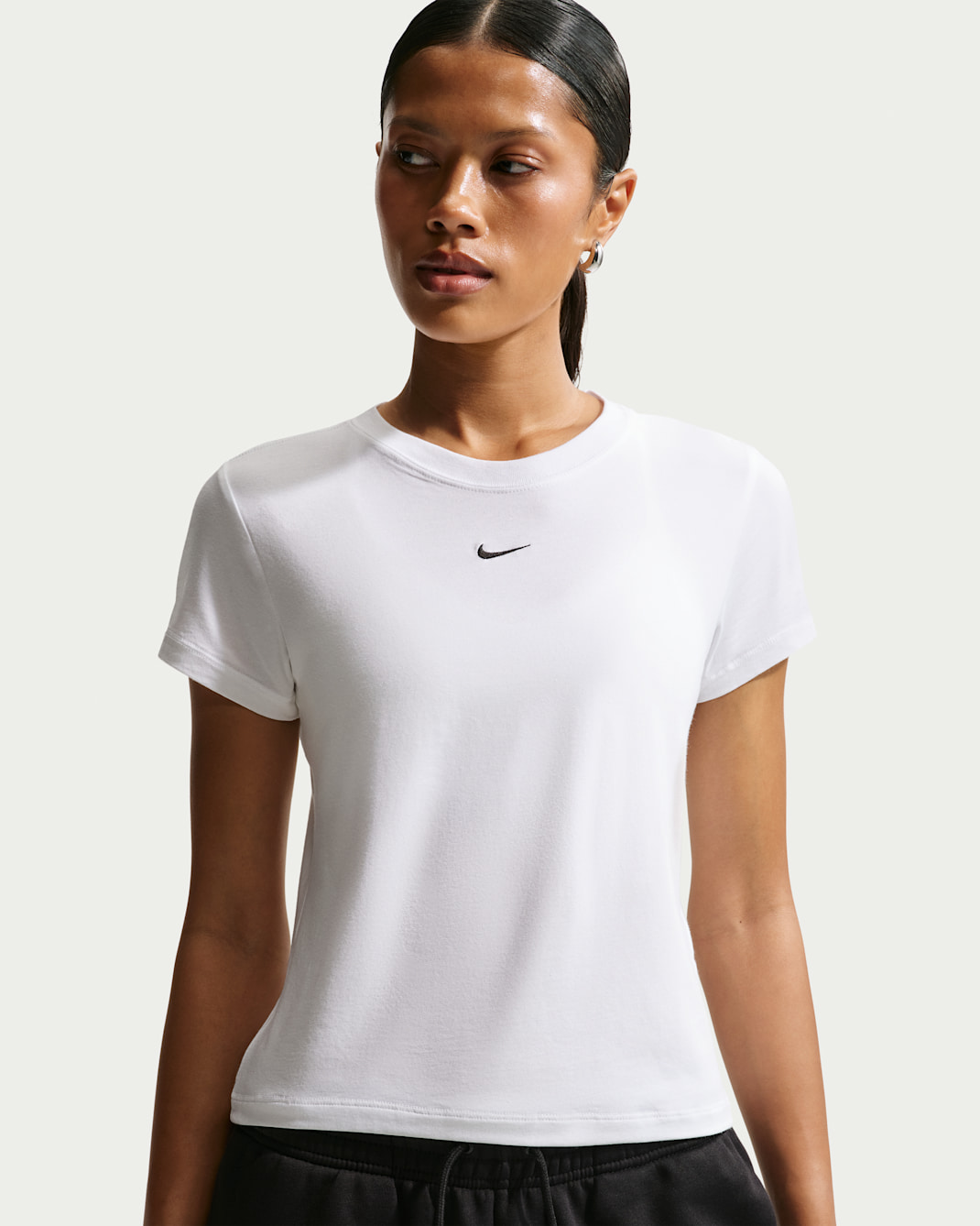 Nike Sportswear Chill Knit Women's T-shirt - White/Black