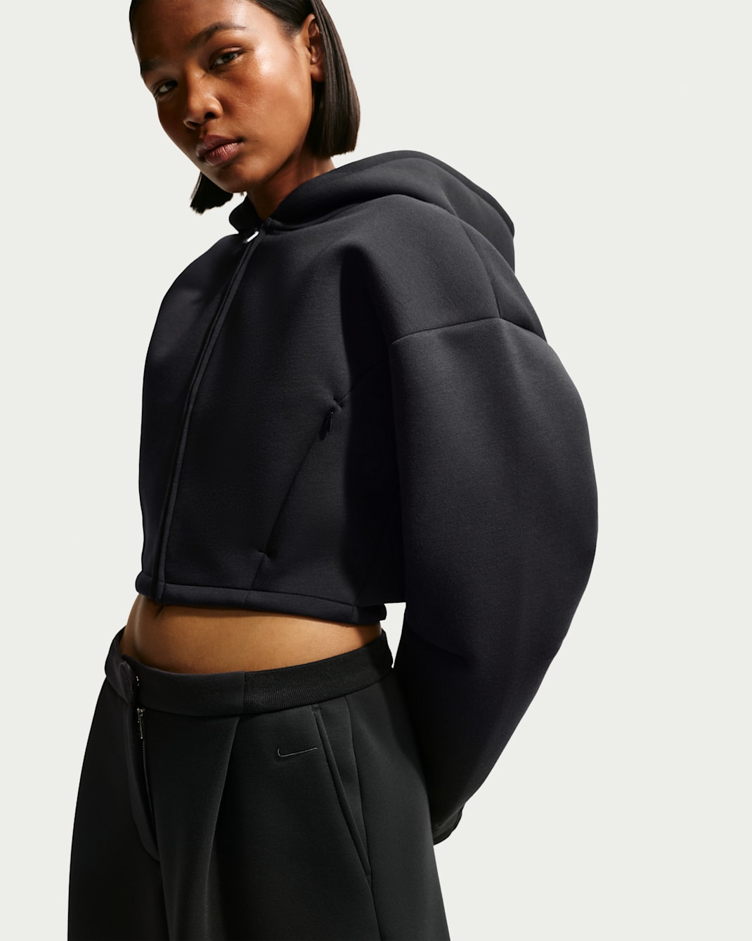 Chamarra de cierre completo para mujer Nike Sportswear - Negro/Antracita