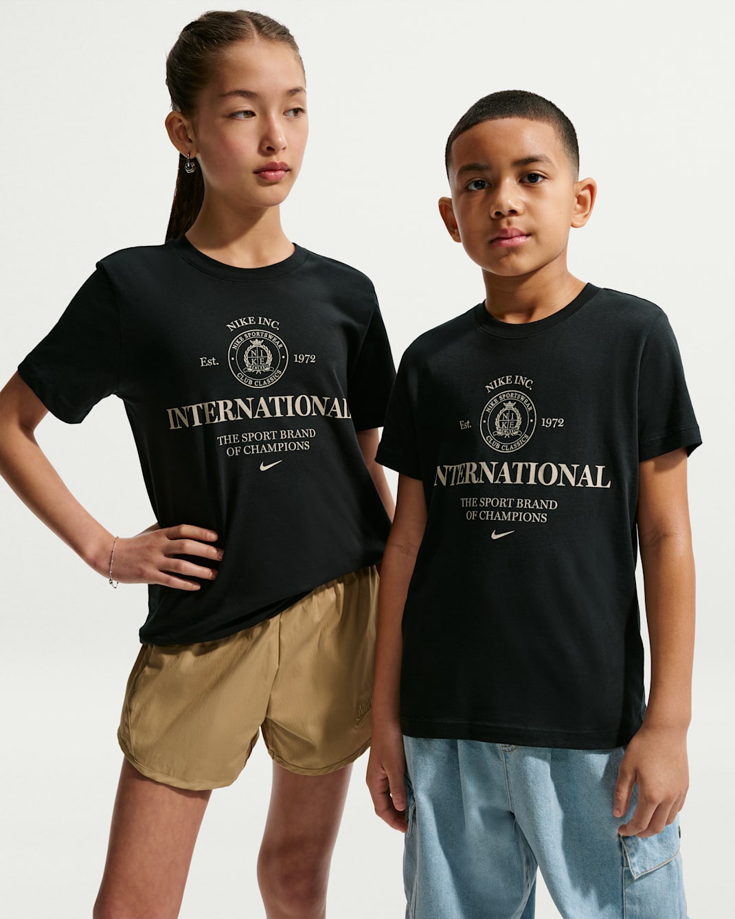 T-shirt Nike Sportswear för ungdom - Svart