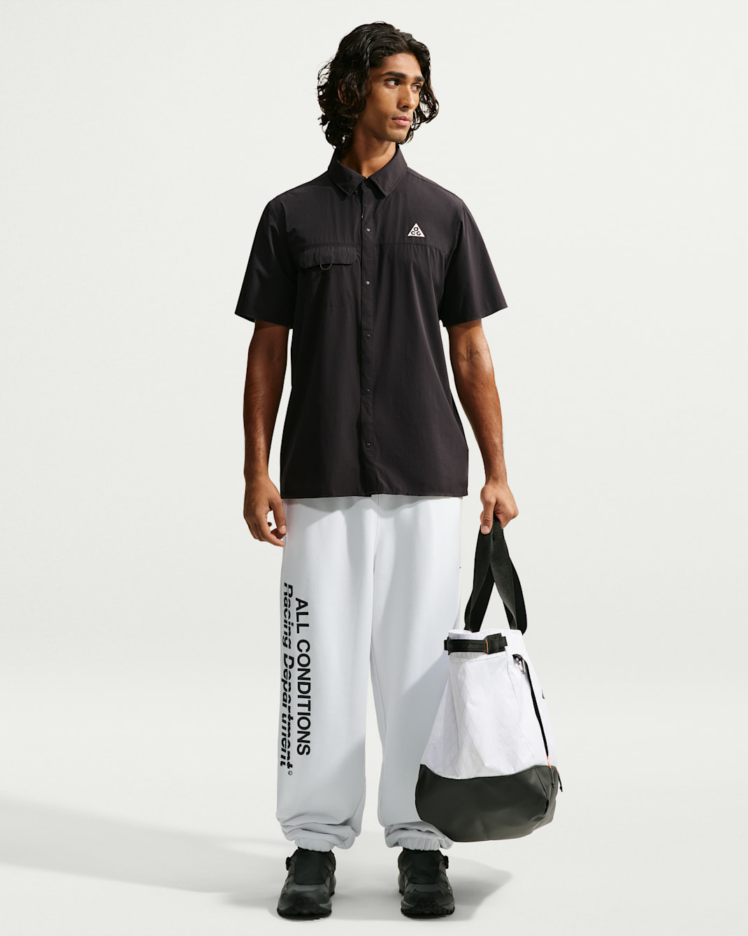 ACG "Tuff Fleece" Pantalón Dri-FIT - Summit White/Negro