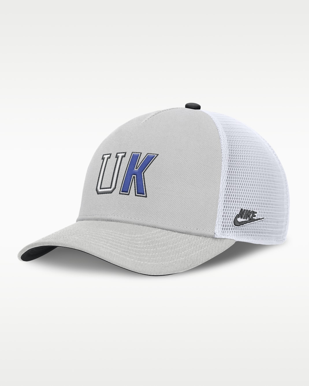 Kentucky Legacy Basketball Rise Men's Nike College Trucker Adjustable Hat - Grey