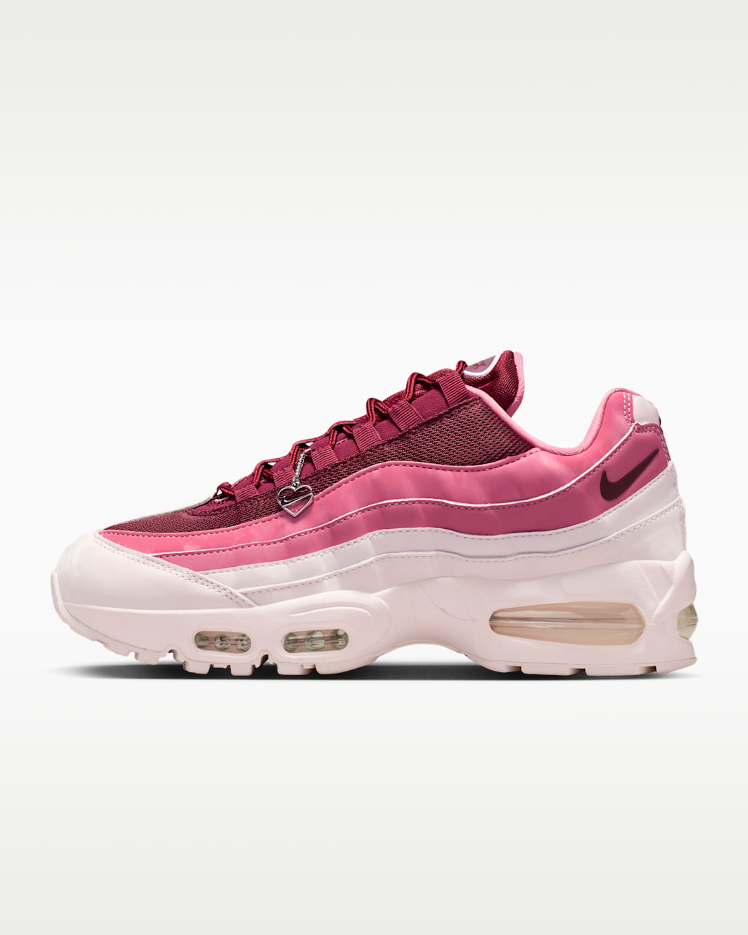 Tenis para mujer Nike Air Max 95 Big Bubble "Valentine's Day" - Rojo team/Peonía/Rosa perla