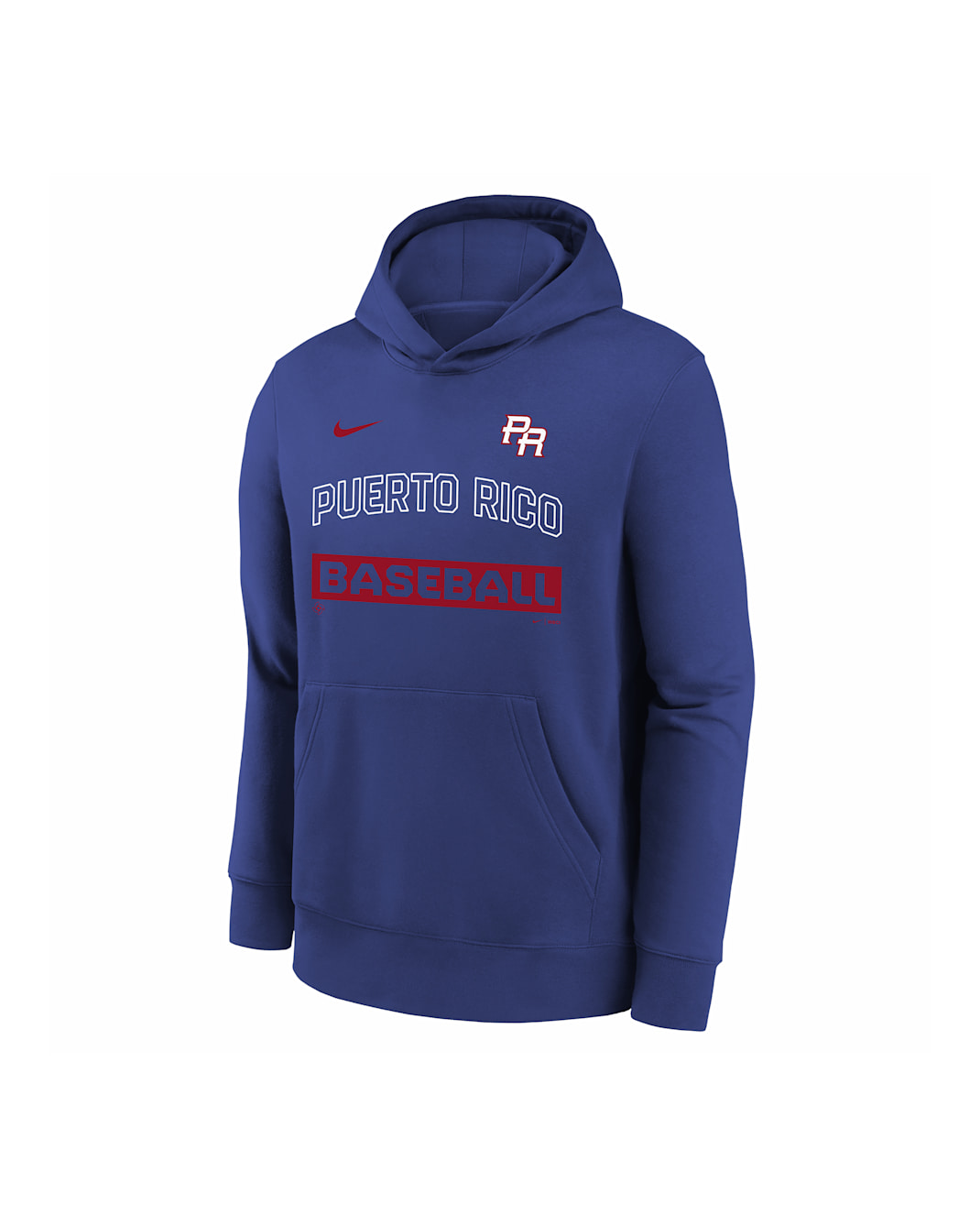 Puerto Rico National Baseball Team 2026 World Baseball Classic Club Youth Nike Pullover Hoodie - Royal