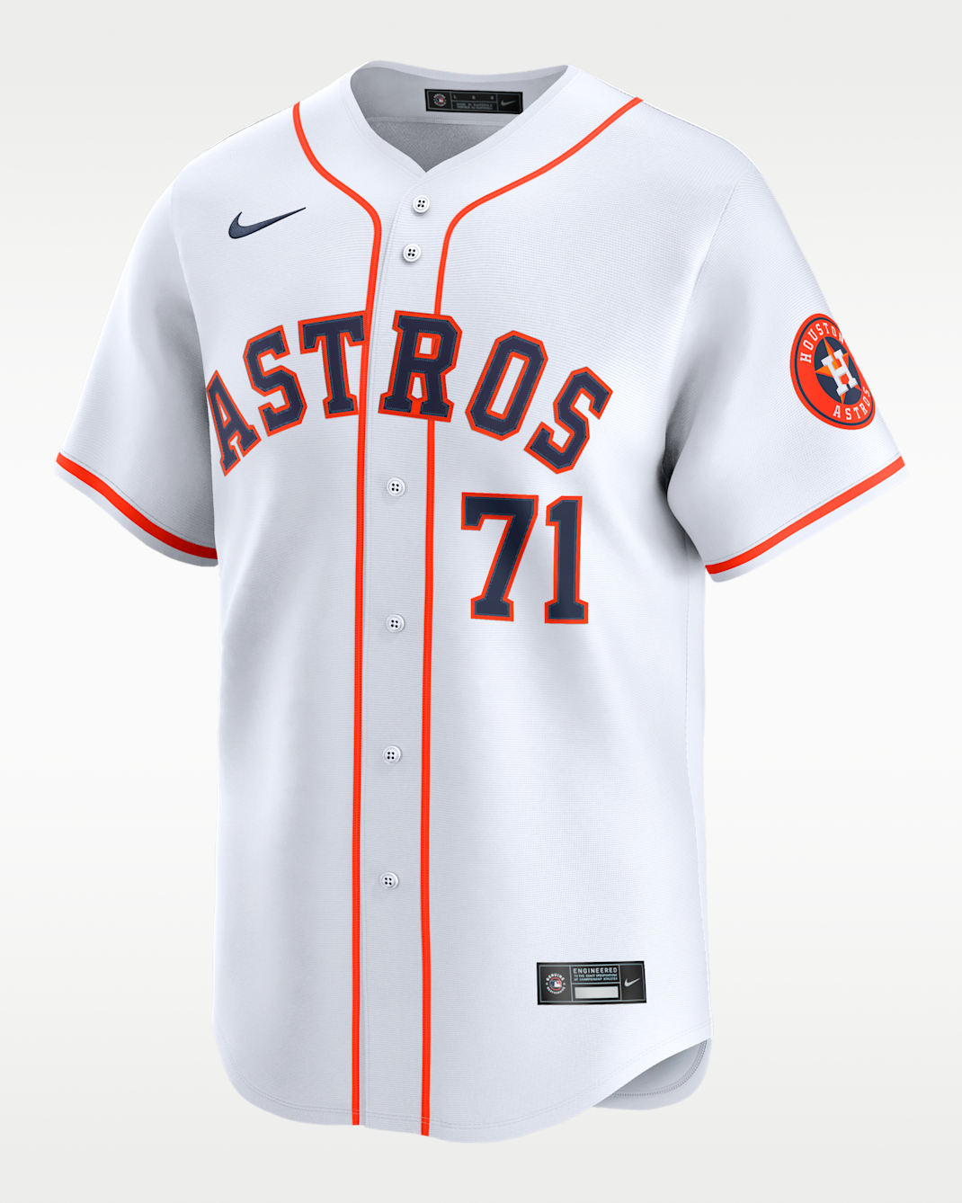 Josh Hader Houston Astros Men's Nike Dri-FIT ADV MLB Limited Jersey - White