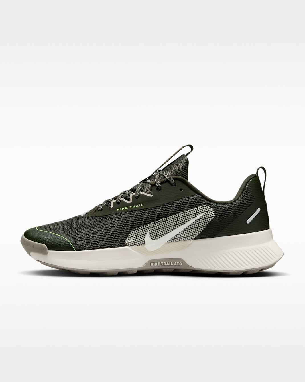 Nike Juniper Trail 3 Men's Trail-Running Shoes - Sequoia/College Grey/White Onyx/Summit White