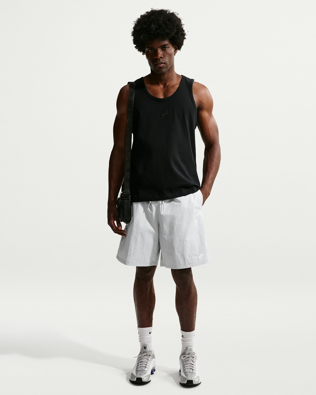 Nike Sportswear Club Men's Sport Shorts - Photon Dust/White