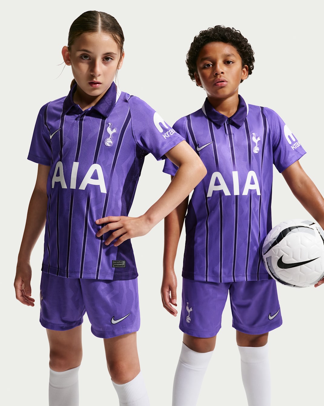 Tottenham Hotspur 2026/27 Stadium Third Nike Dri-FIT Replica-fodboldtrøje til mænd - Psychic Purple/New Orchid/hvid