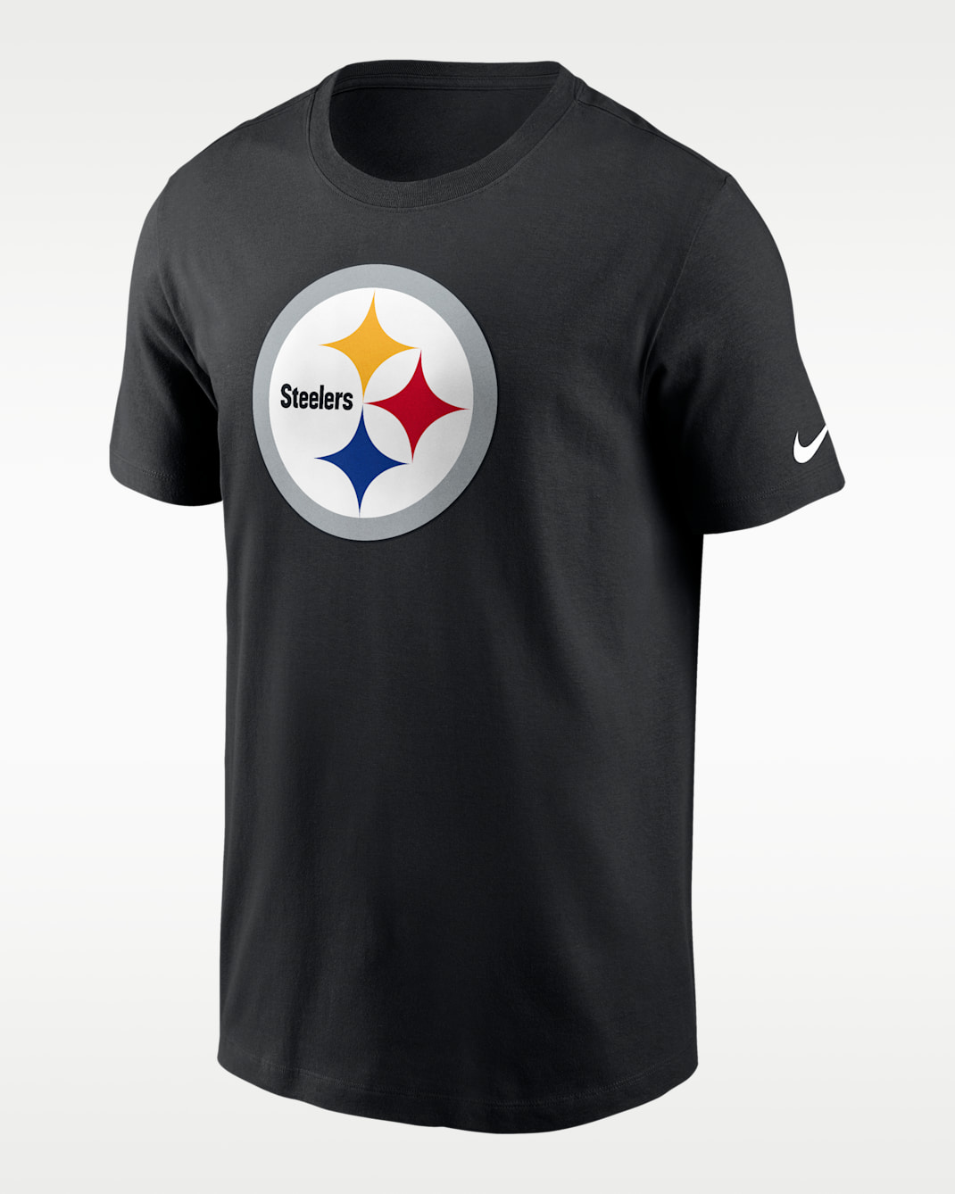 Pittsburgh Steelers Logo Essential Men's Nike NFL T-Shirt - Black