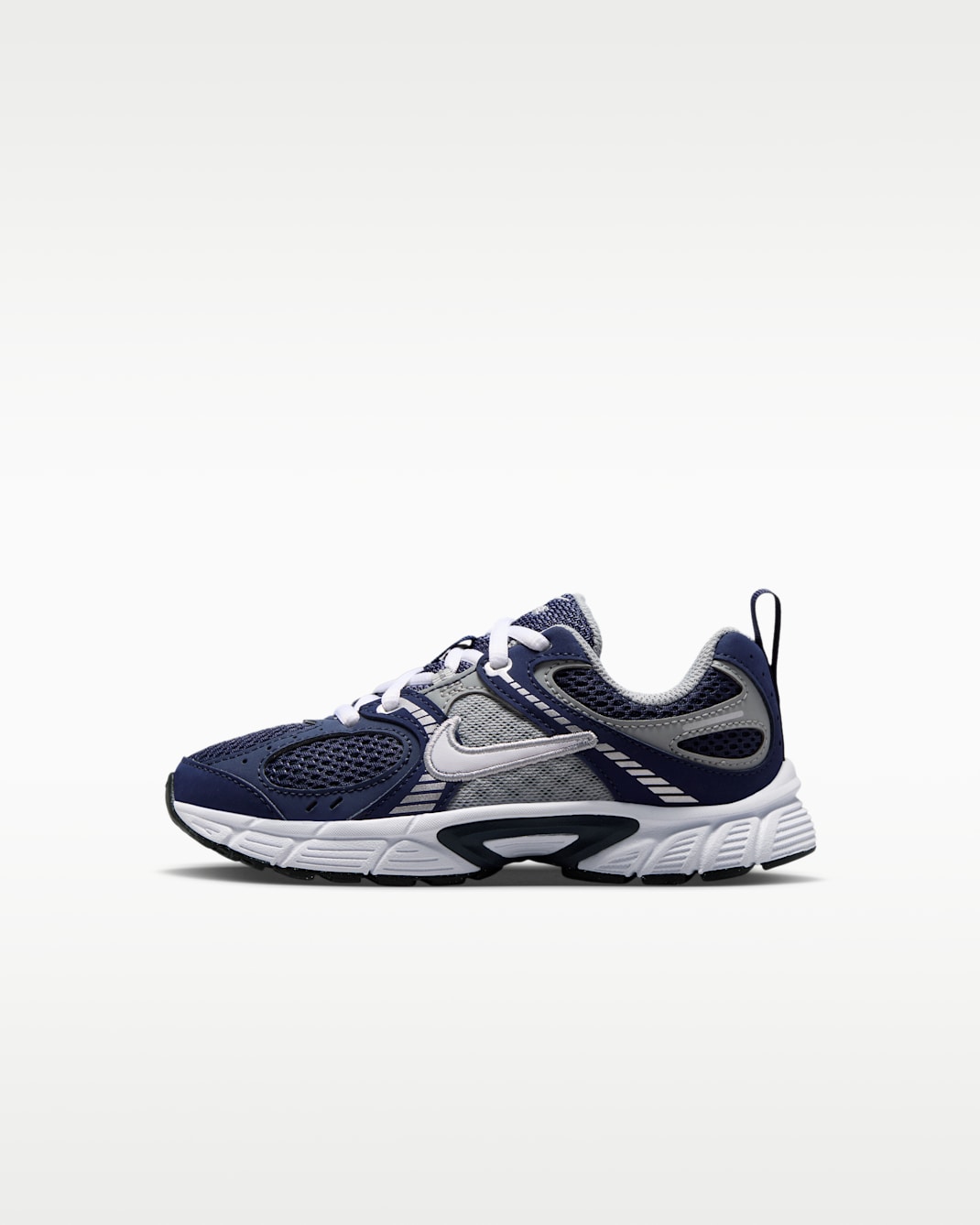 Nike V5 RNR Younger Kids' Shoes - Thunder Blue/Light Smoke Grey/Metallic Silver/White