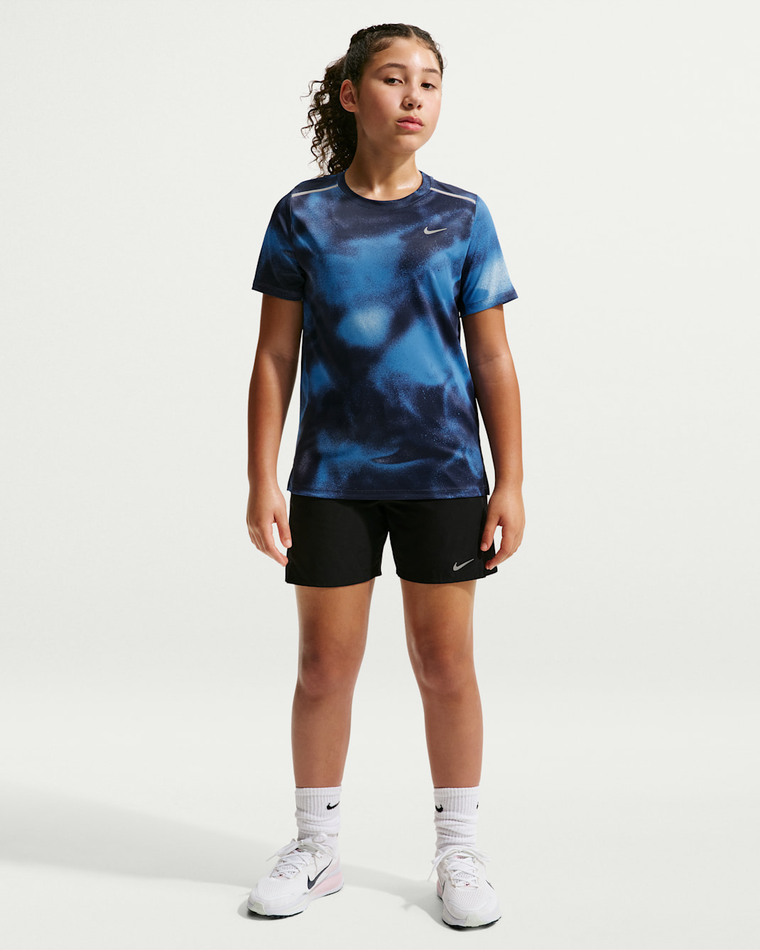 Nike Miler Kids' Dri-FIT Short-Sleeve Running Top