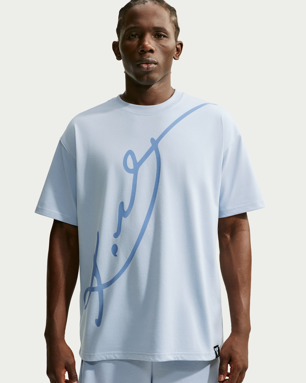 Kobe Men's Dri-FIT Basketball T-Shirt - Light Armory Blue/Work Blue
