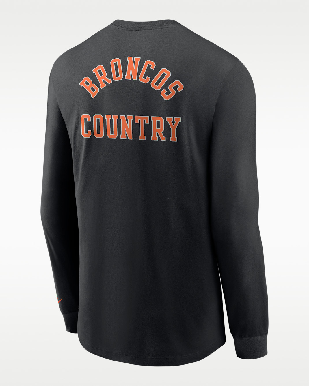 Denver Broncos Double Rewind Men's Nike Dri-FIT NFL Long-Sleeve T-Shirt