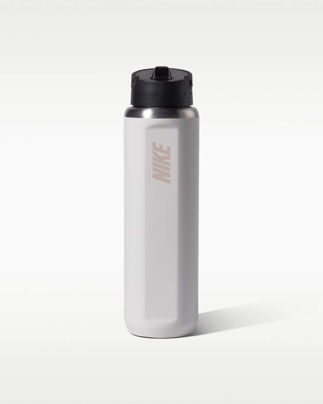 Botella de acero inoxidable con paja (710 ml) Nike Recharge - Vela/Negro/Crema II