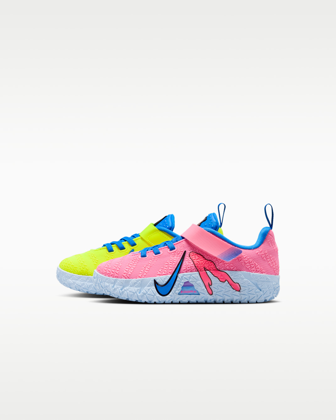 Ja 3 x "Kool Aid" Little Kids' Basketball Shoes - Lemon Venom/Deep Royal Blue/Light Green Spark/Light Photo Blue