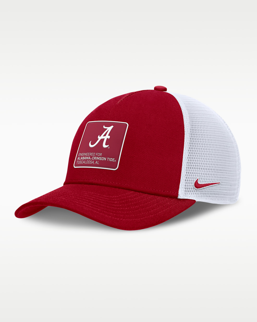 Alabama On-Field Rise Engineered Men's Nike College Trucker Adjustable Hat - Crimson