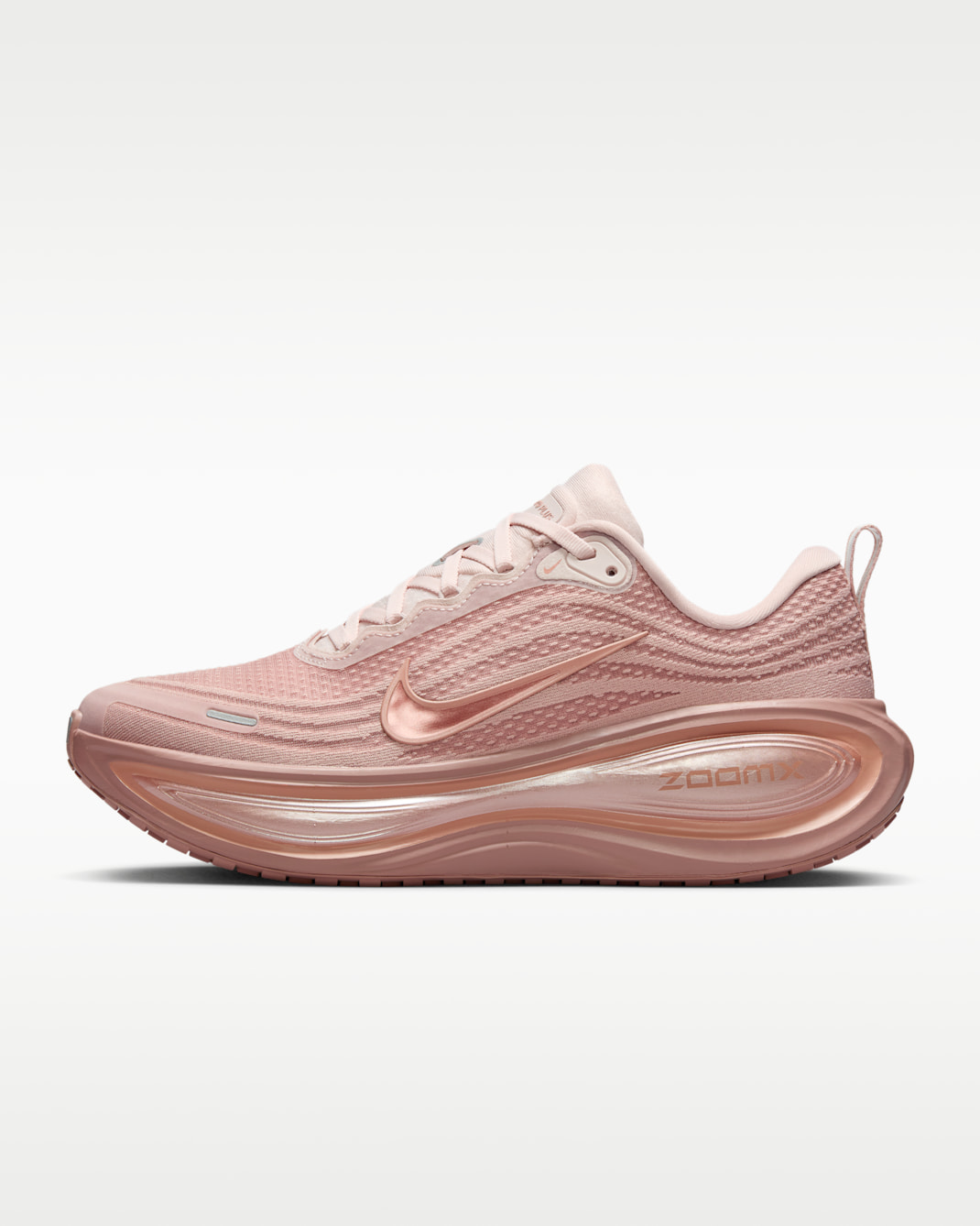 Nike Vomero Plus Women's Road Running Shoes - Particle Pink/Silt Red/Metallic Silver/Metallic Rose Gold