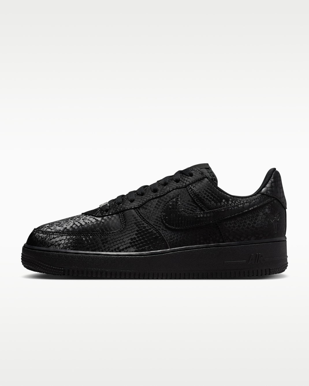 Kobe Air Force 1 Low Men's Shoes - Black/Black