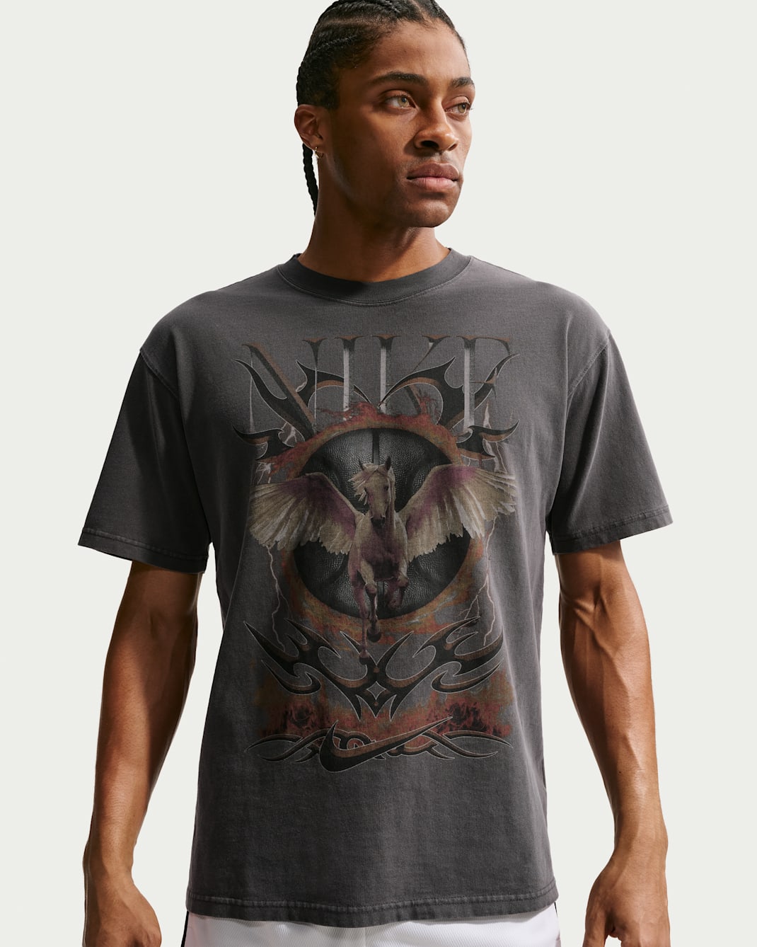 Nike Men's Basketball T-Shirt - Black