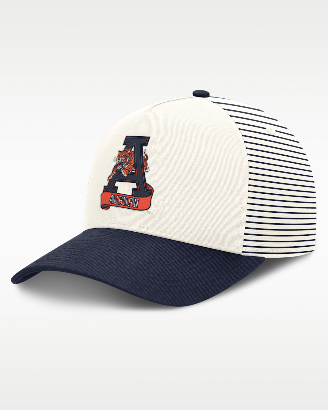 Auburn Rise Men's Nike Dri-FIT College A-Frame Adjustable Hat - White