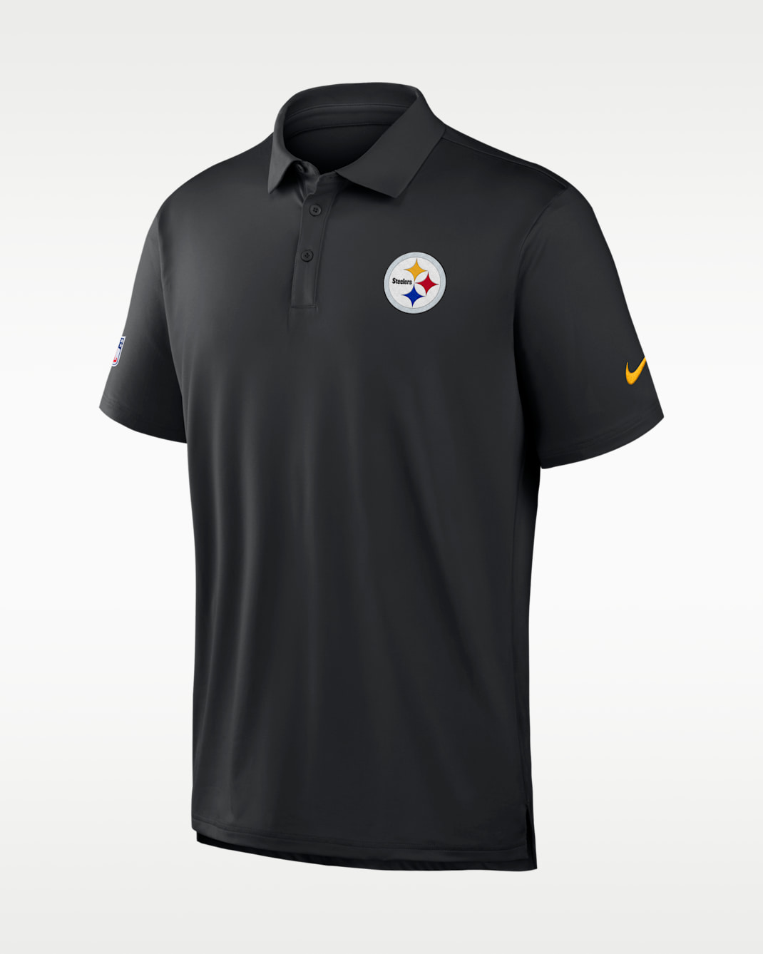 Polo Nike Dri-FIT de la NFL para hombre Pittsburgh Steelers Tour - Negro