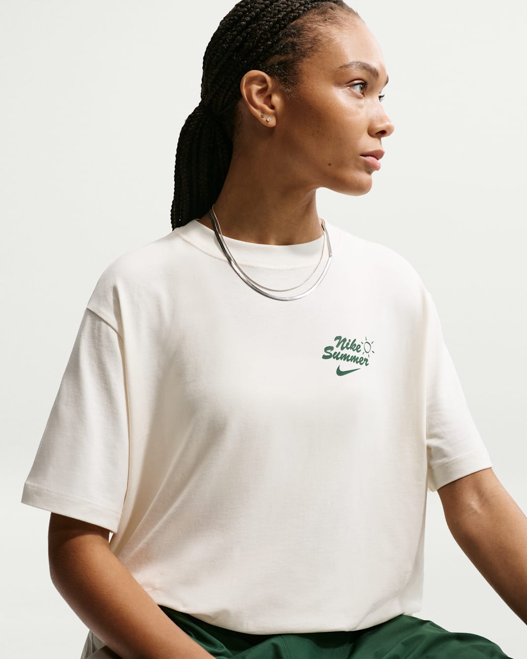 Nike Sportswear Women's T-Shirt - Pale Ivory