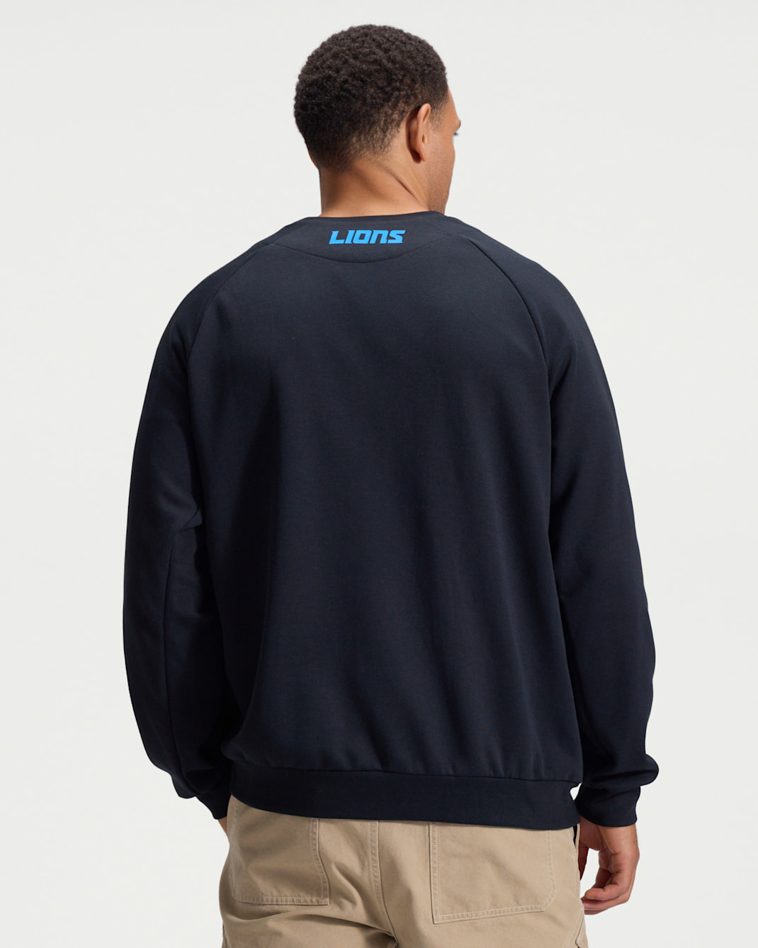 Detroit Lions Rivalries Collection Primary Men's Nike Dri-FIT NFL Pullover Crew