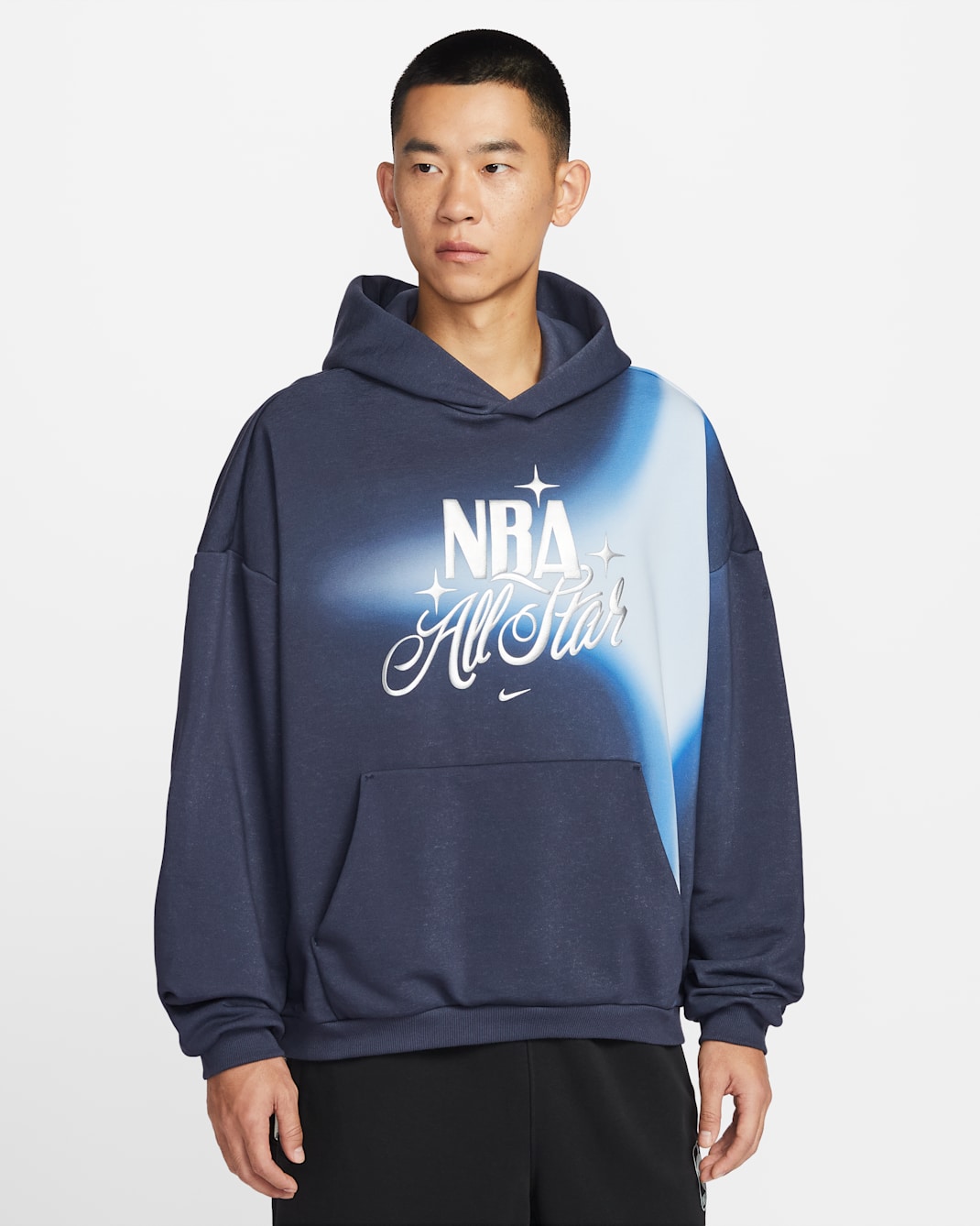 All-Star Weekend Standard Issue Men's Dri-FIT NBA Practice Hoodie - College Navy