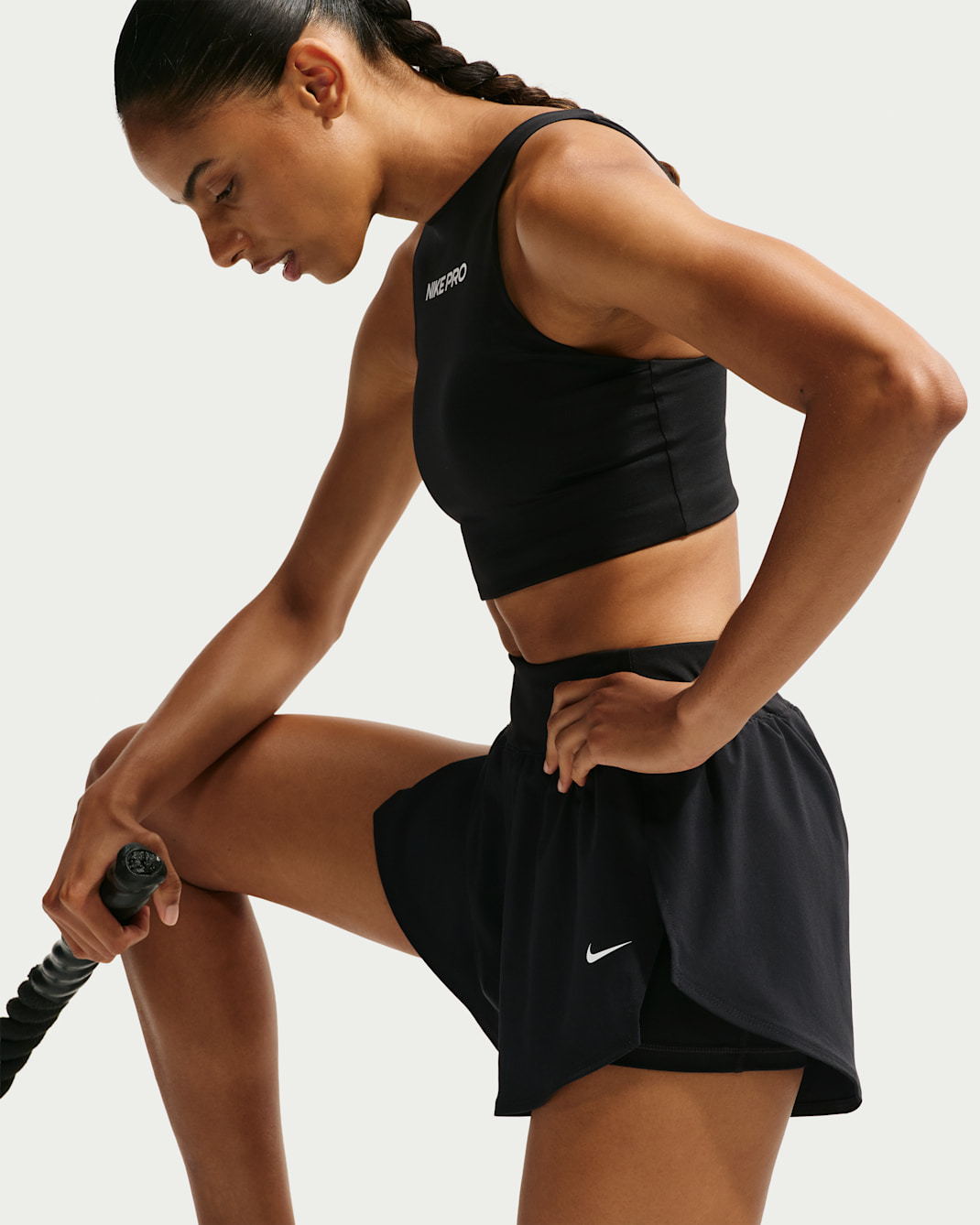 Nike Pro Sculpt Women's Dri-FIT High-Waisted 2-in-1 3" Shorts