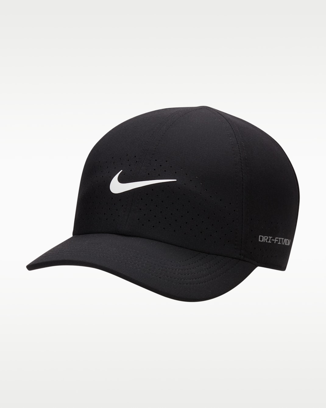Nike Dri-FIT ADV Club Unstructured Tennis Cap - Black/White