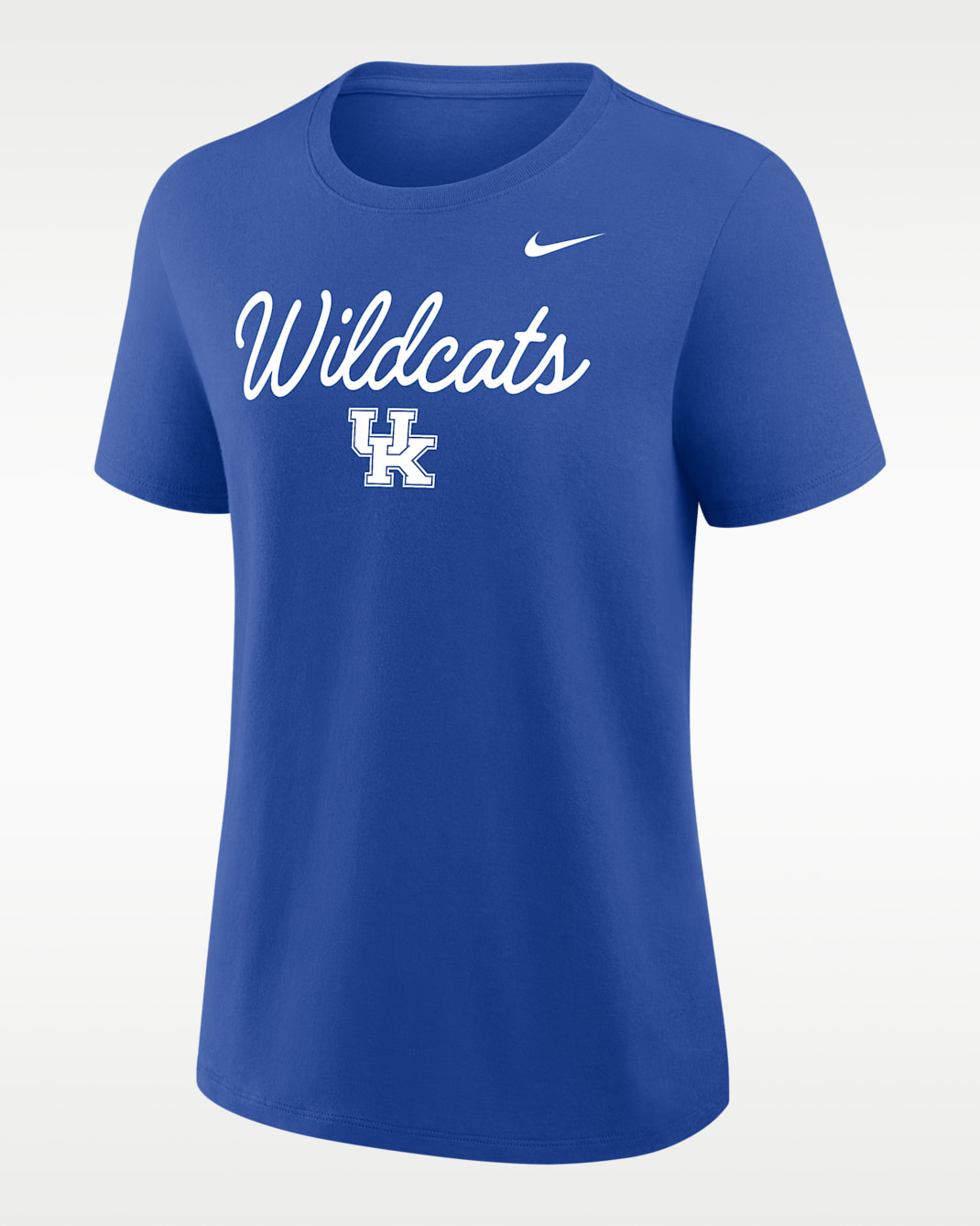 Kentucky Script Mantra Logo Women's Nike College T-Shirt - Royal