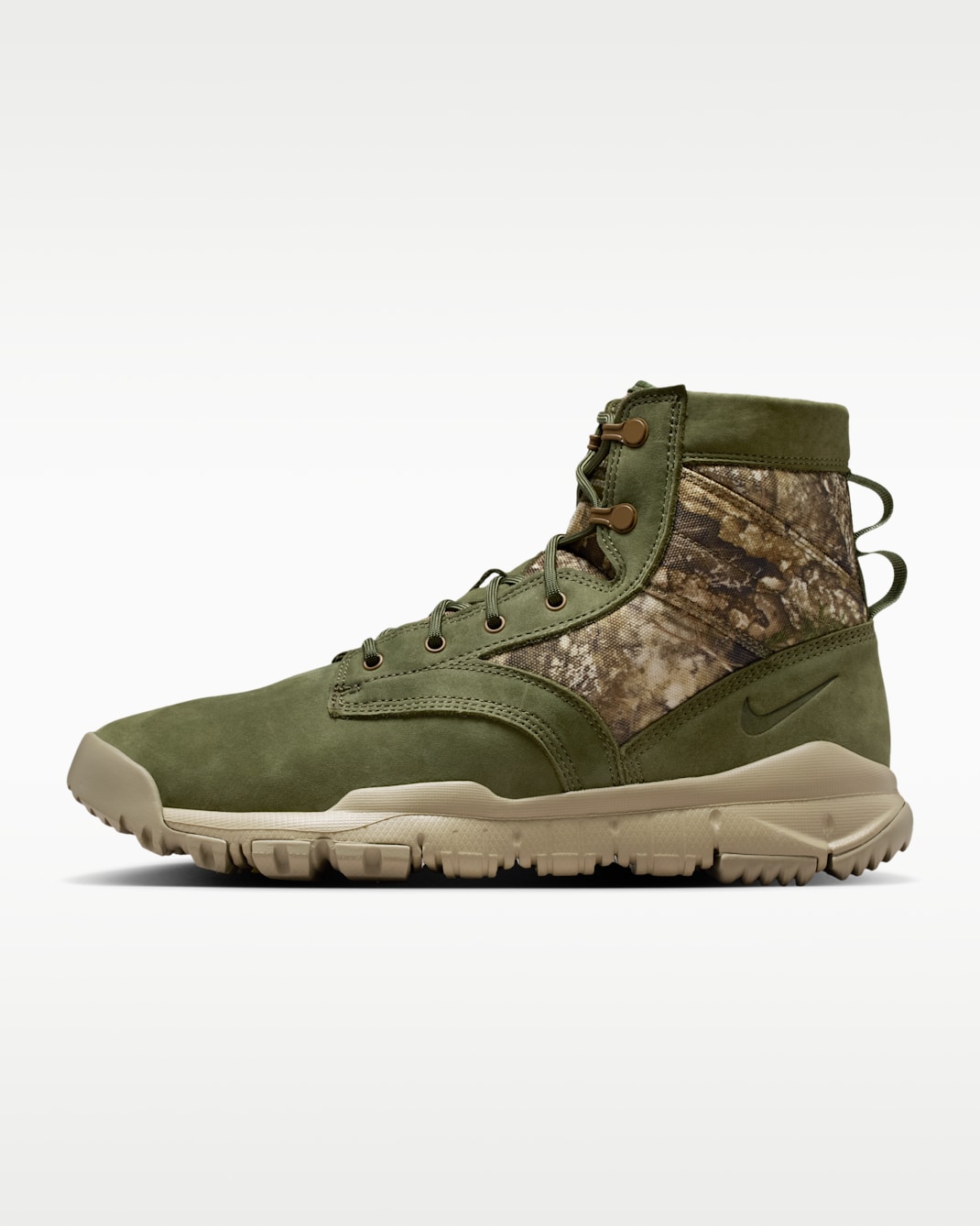 Nike SFB Men's 6" Leather Boots - Rough Green/Bamboo/Umber