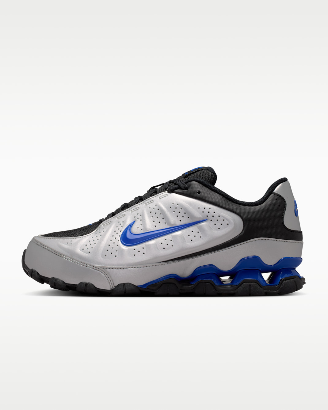 Nike Reax 8 SL Women's Shoes - Metallic Silver/Black/Old Royal