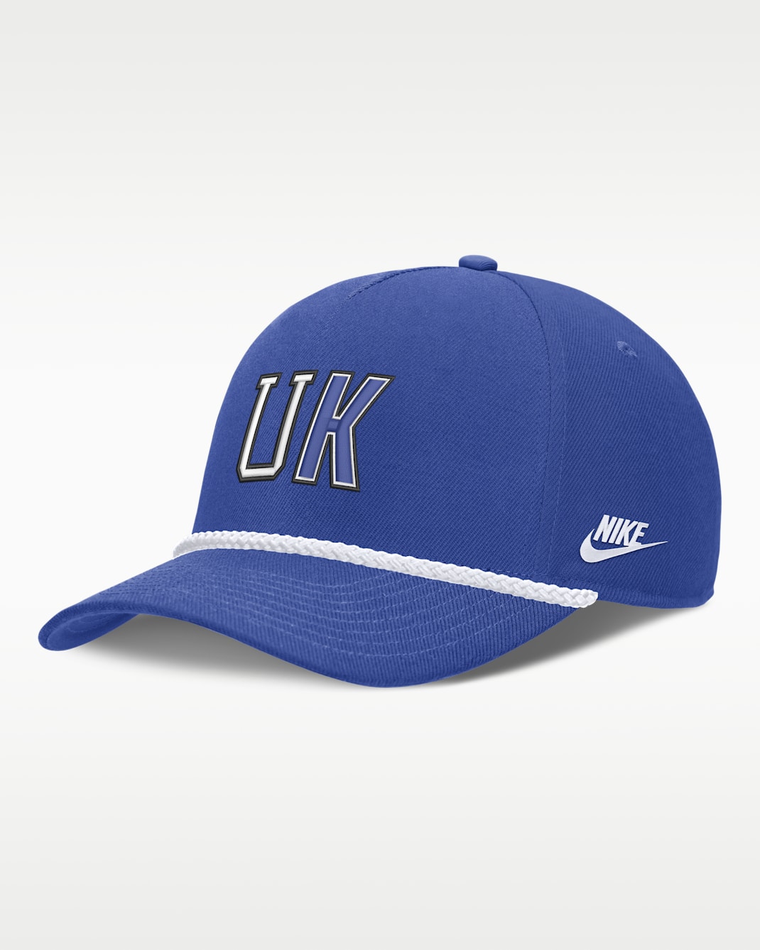 Gorra universitaria Nike ajustable para hombre Kentucky Legacy Basketball Rope Rise - Royal