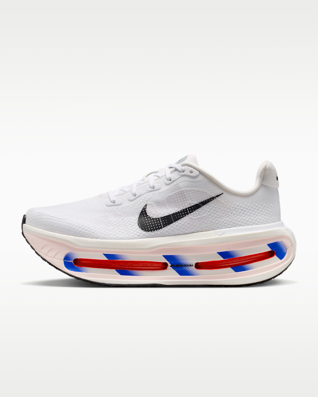 Nike Vomero Premium Hardloopschoen voor heren (straat) - Wit/Racer Blue/Bright Crimson/Zwart