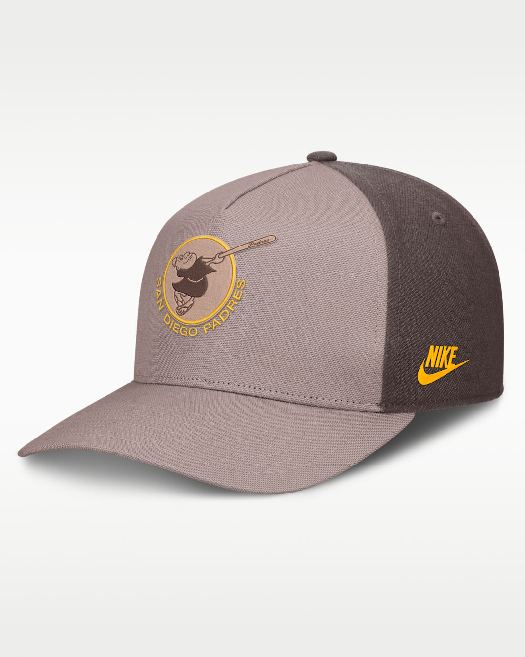 San Diego Padres Cooperstown Rise Men's Nike MLB A-Frame Adjustable Hat