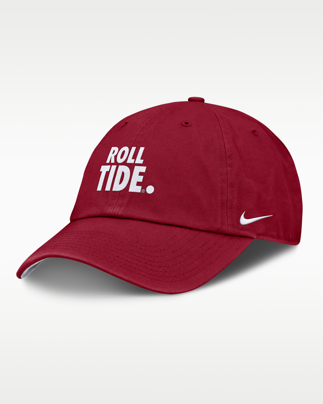 Alabama Primetime Chant Club Men's Nike College Adjustable Hat - Crimson/White/White