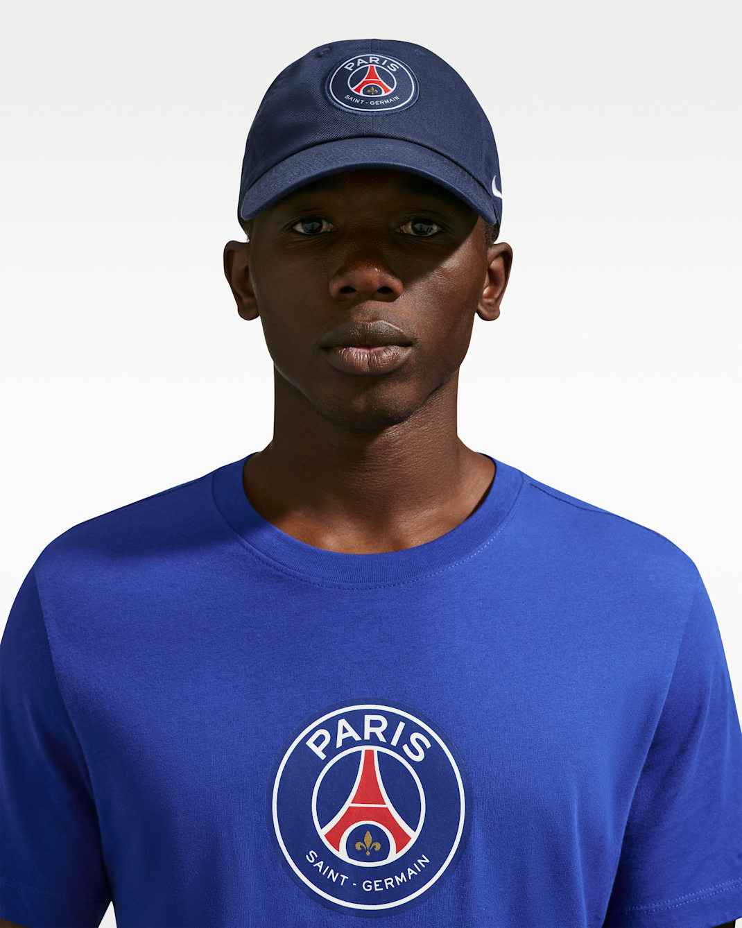 Gorra de futbol Nike del París Saint-Germain Club - Azul marino universitario