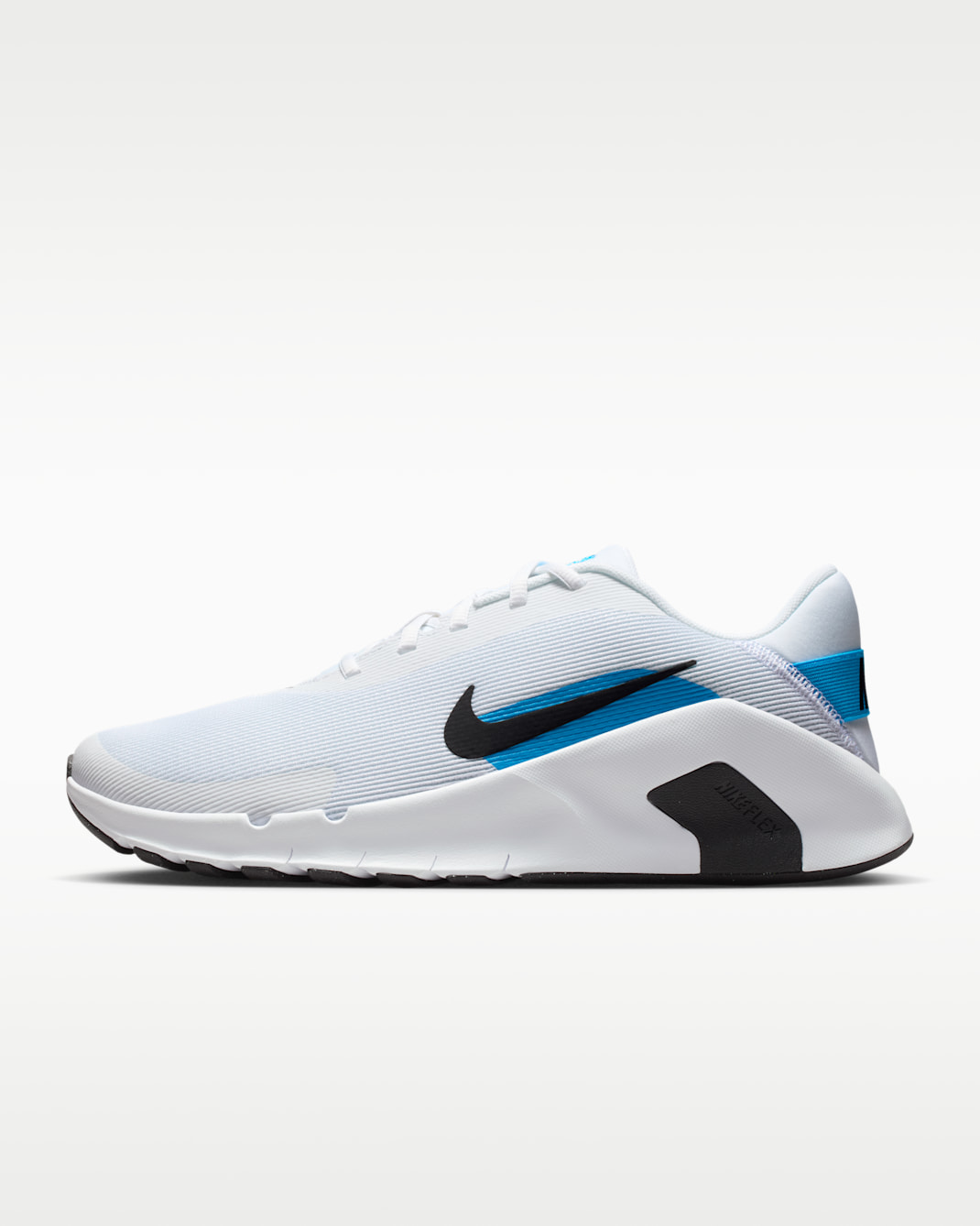 Nike Flex Train Men's Workout Shoes (Extra Wide) - White/Blue Hero/Black