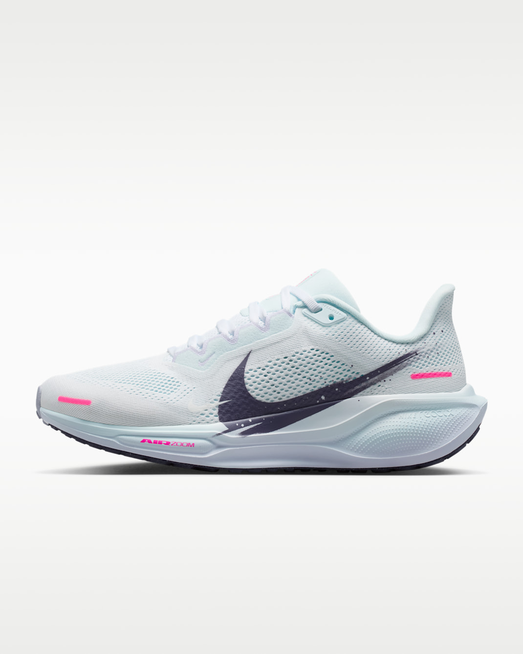 Γυναικεία παπούτσια για τρέξιμο σε δρόμο Nike Pegasus 41 - Λευκό/Πολύχρωμο/Glacier Blue/Dark Raisin