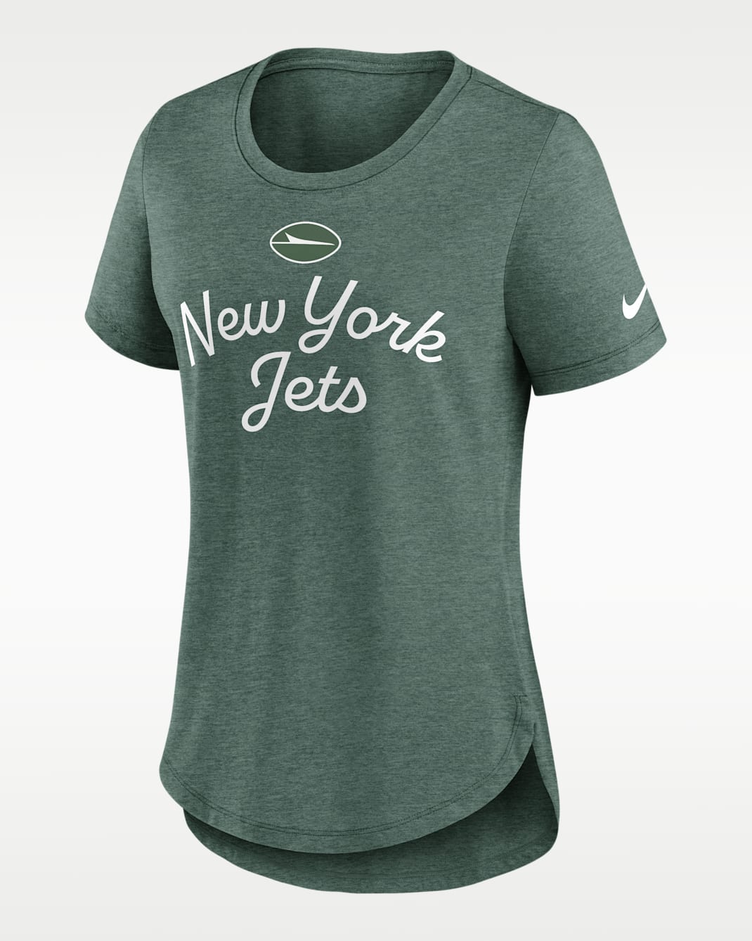 New York Jets Script Women's Nike NFL T-Shirt - Green