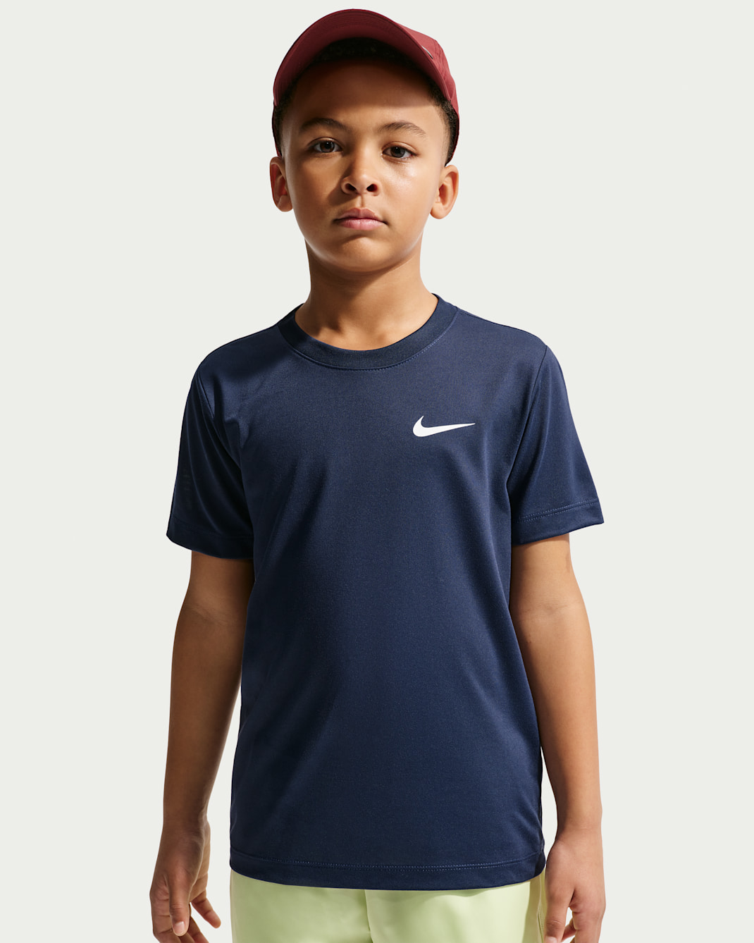 Playera Dri-FIT para niños talla grande Nike Legend - Azul marino medianoche