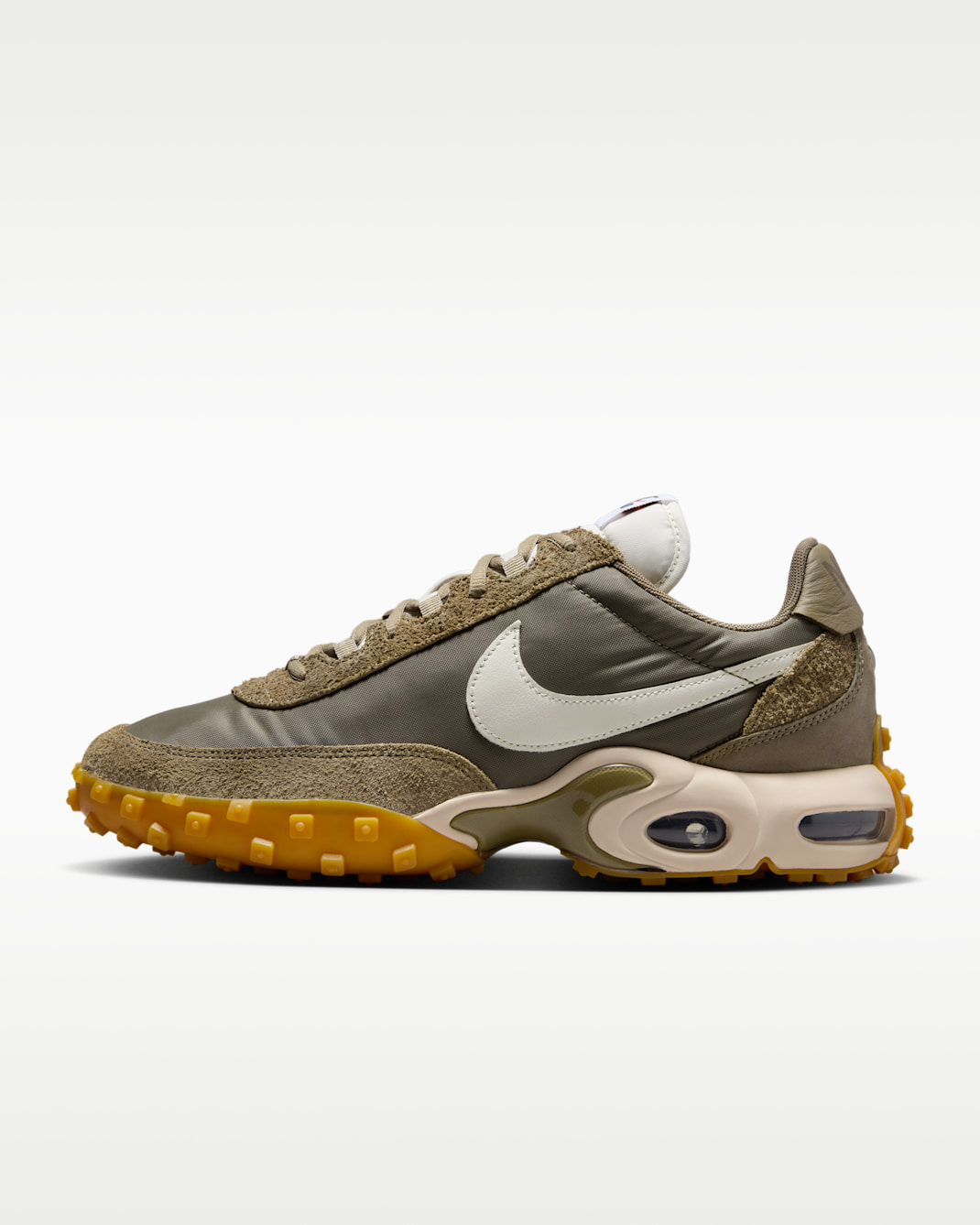 Tenis para hombre Nike Air Max Waffle SP - Oliva mate/Marrón claro goma/Vela