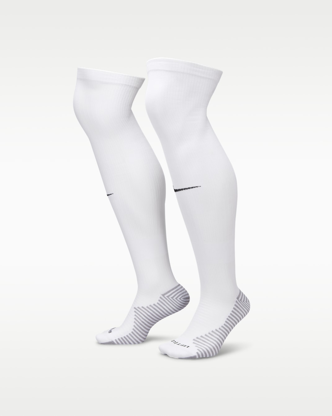 Nike Strike Knee-High Soccer Socks - White/Black