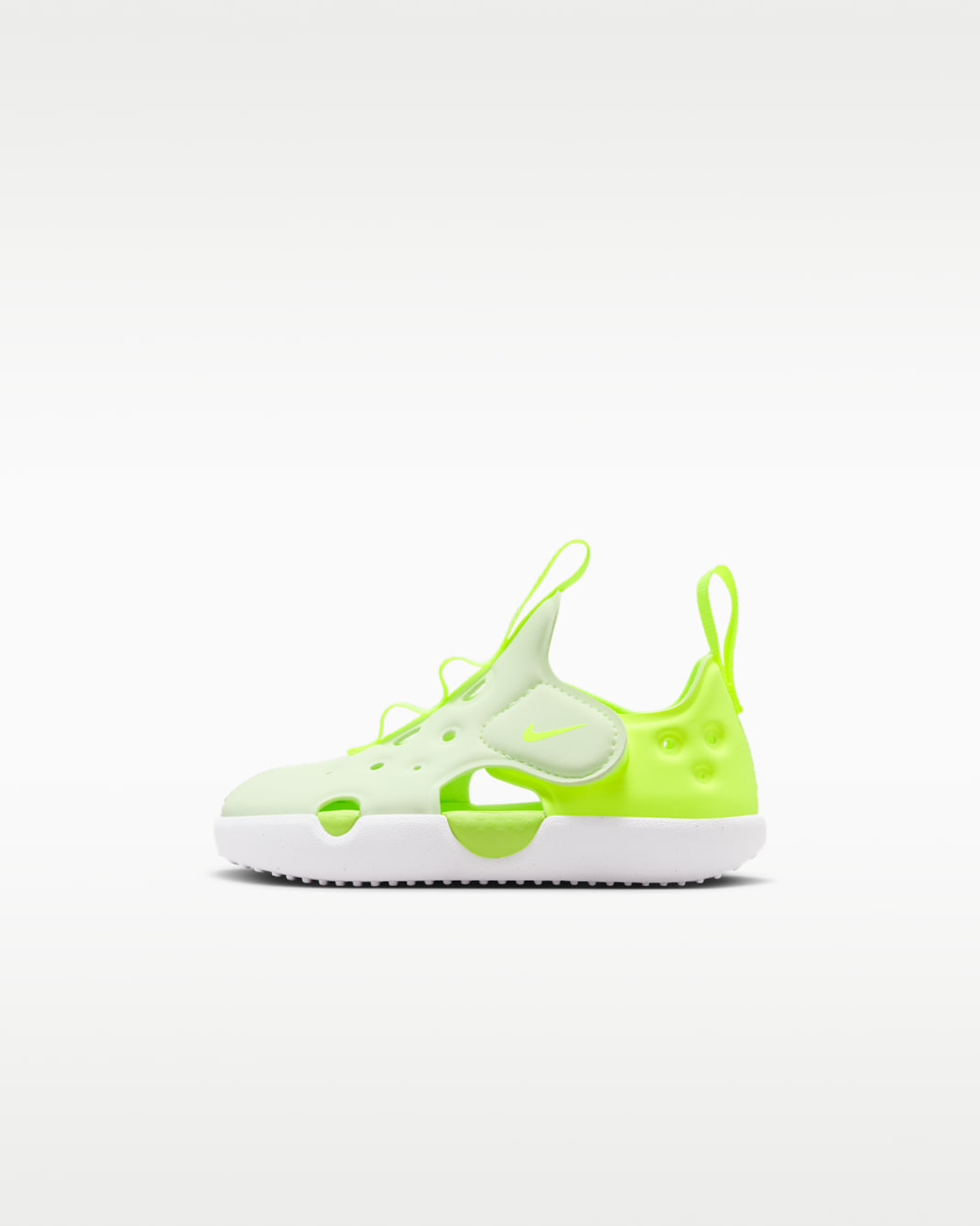 Sandalias para bebé e infantil Nike Sunray Protect 4 - Tinte volt/Blanco/Hielo volt