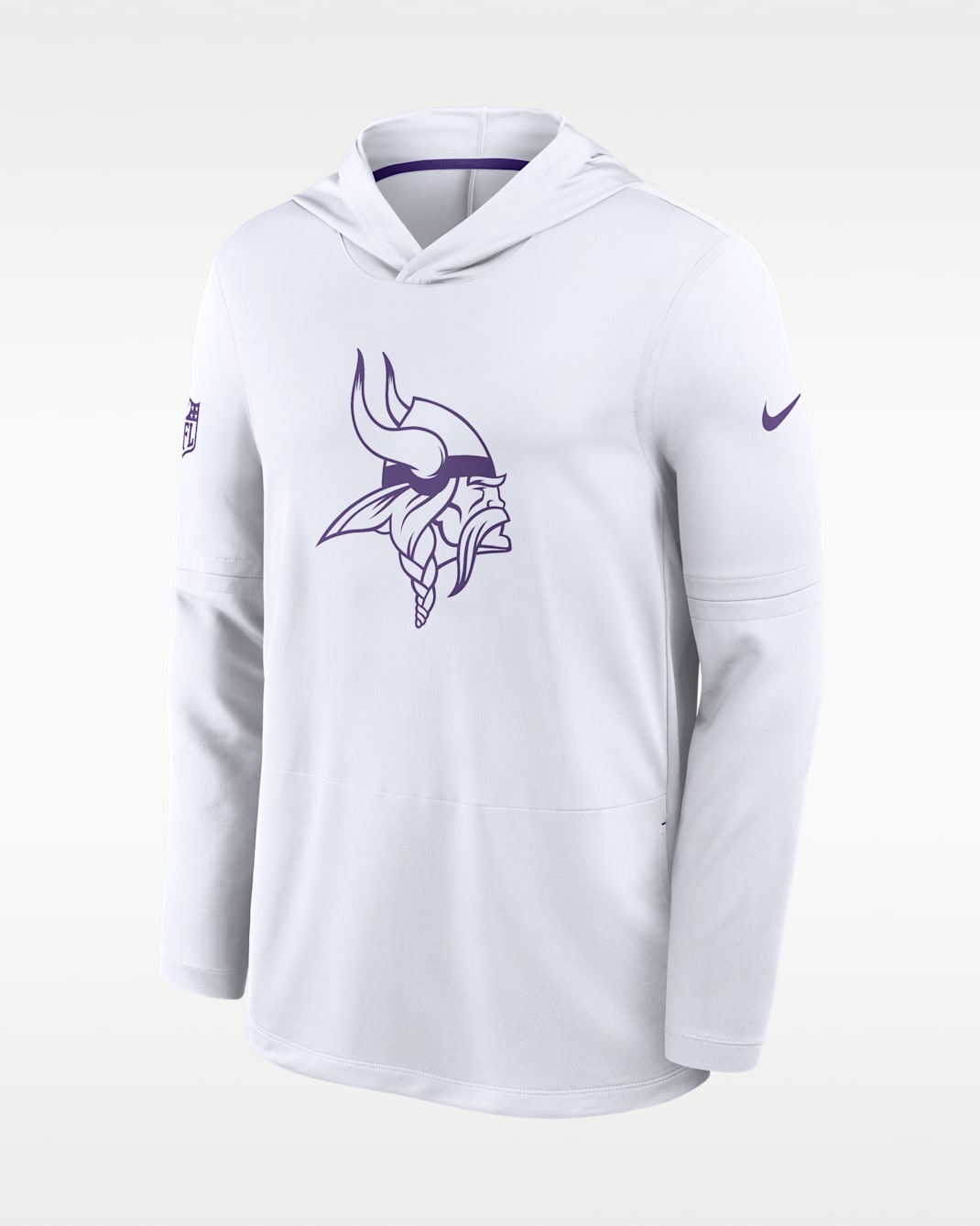 Minnesota Vikings Alt Men's Nike Dri-FIT NFL Long-Sleeve Hooded Top - White