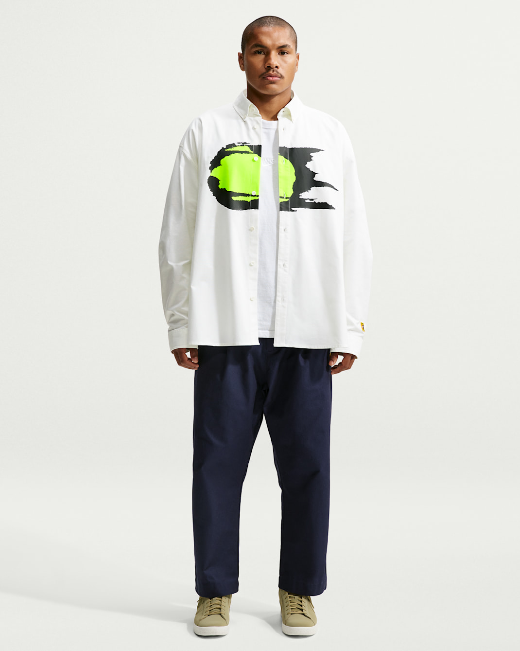 Pants plisados para hombre Nike Club Rules - Obsidiana/Obsidiana